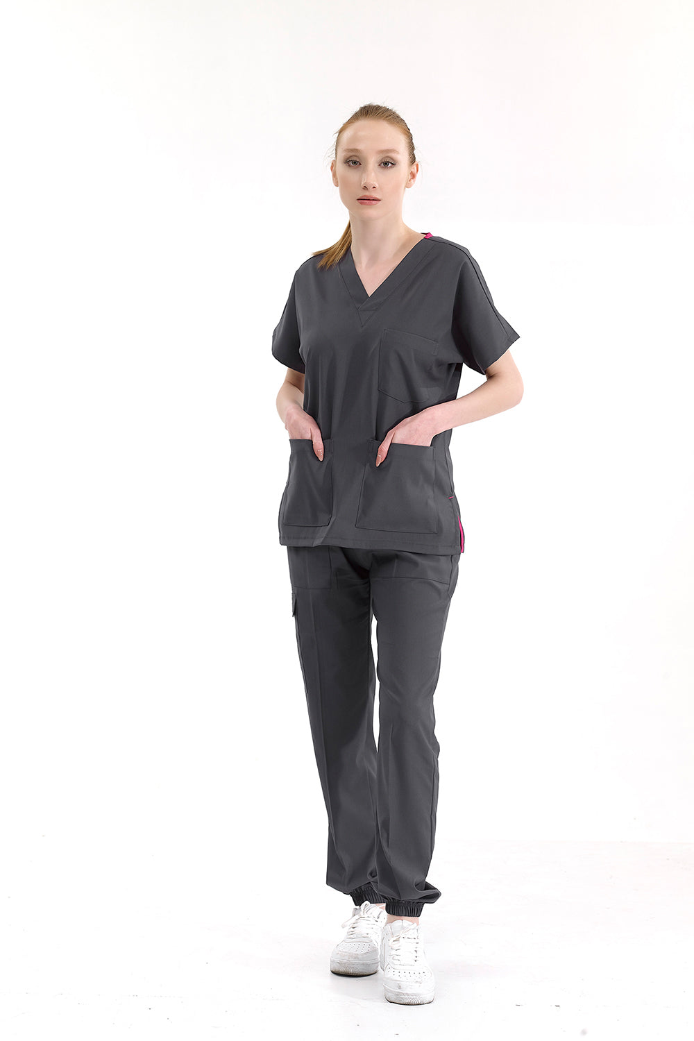 Jogger Lux Lycra Greys Suit - Smoked