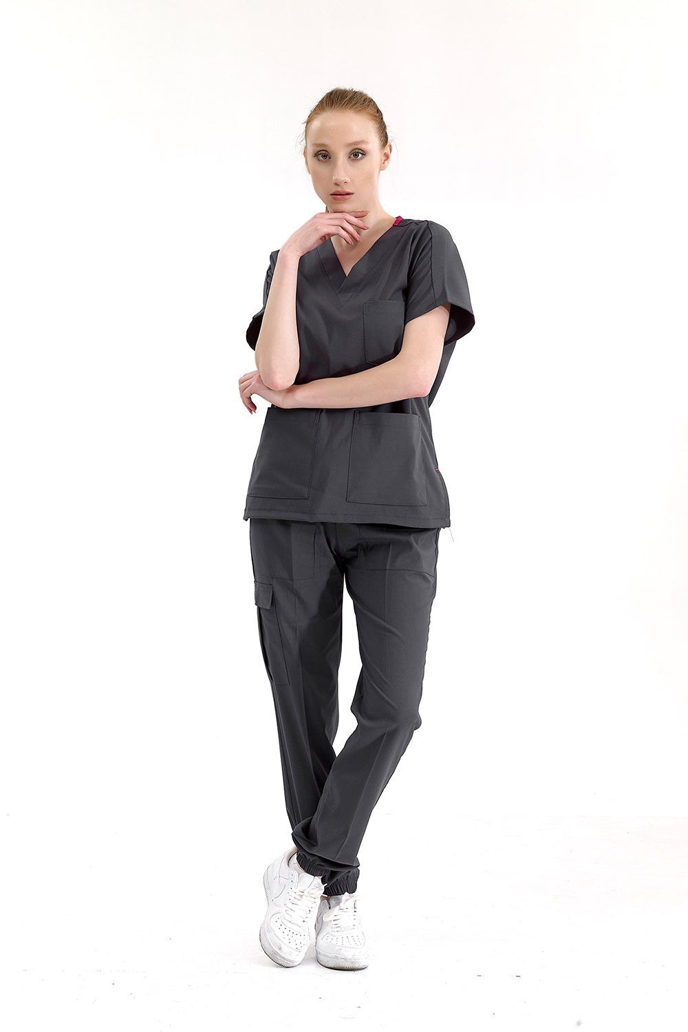 Jogger Lux Lycra Greys Suit - Smoked