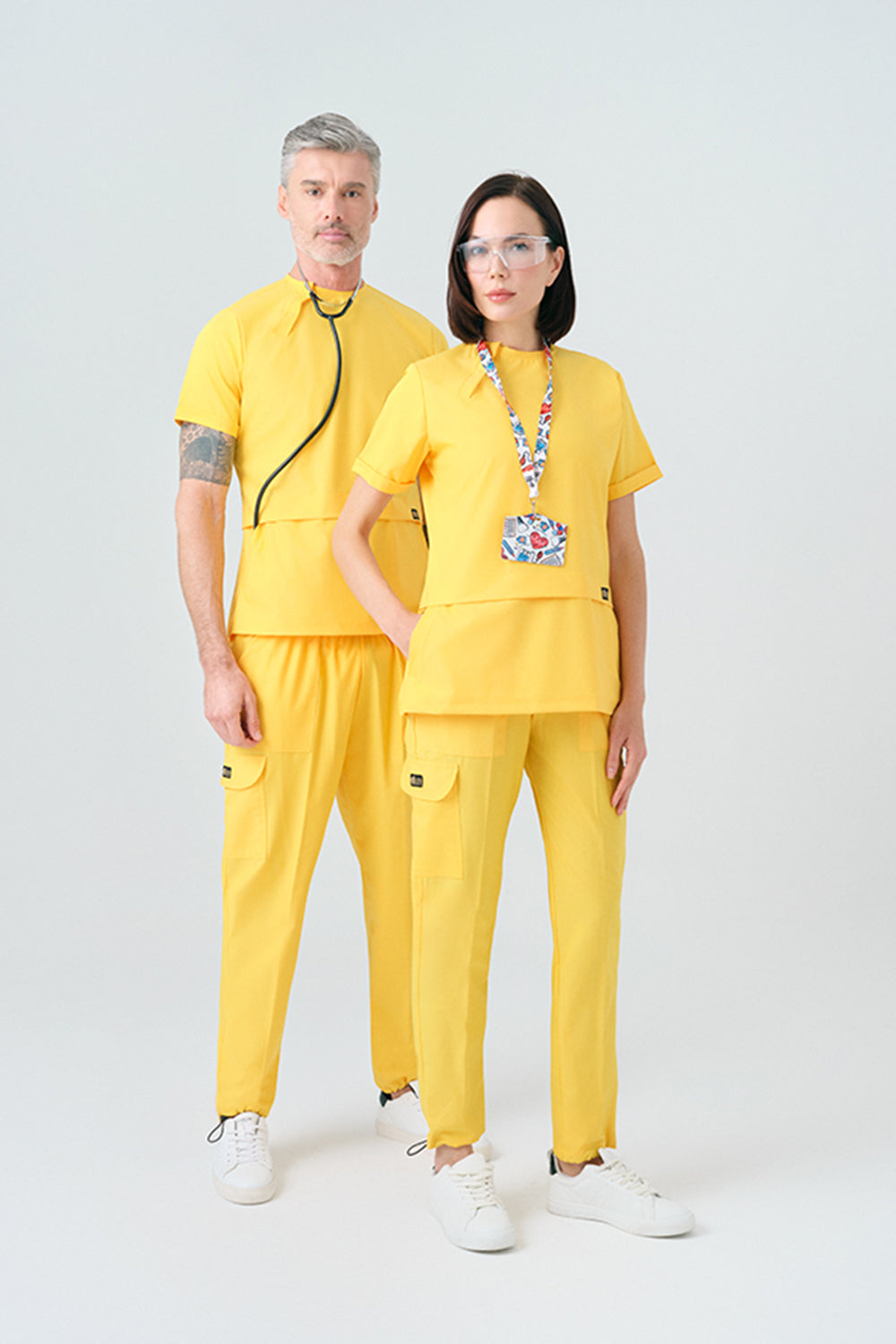 Zero Best Likra Suit - Yellow