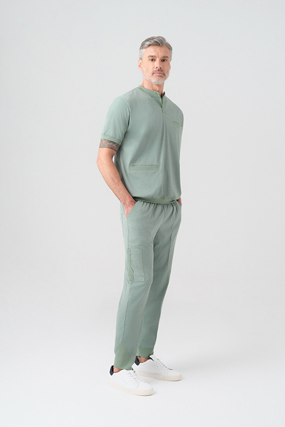 Star Best Lycra Set - Mint Green