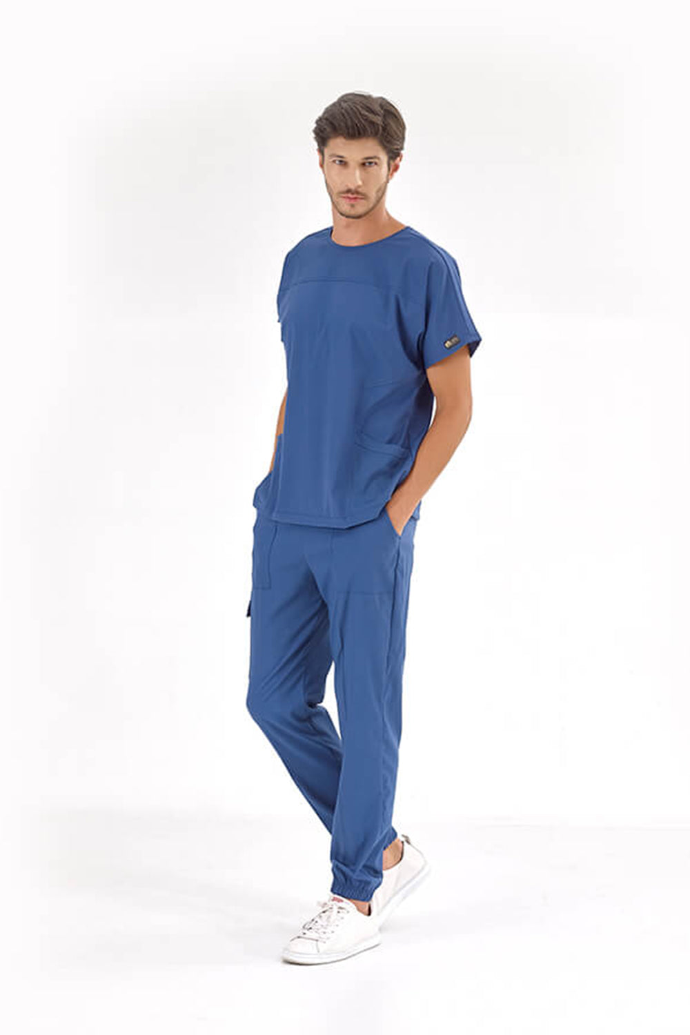 Basic Lux Lycra Suit - Petrol Blue