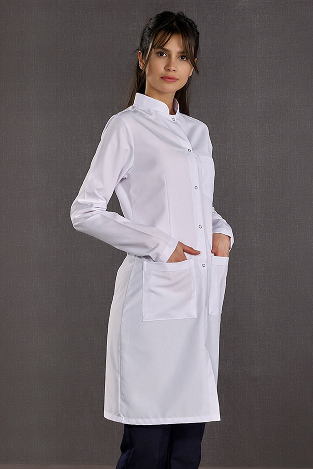 Women's Judge Collar Visit Apron (Alpaca Fabric)