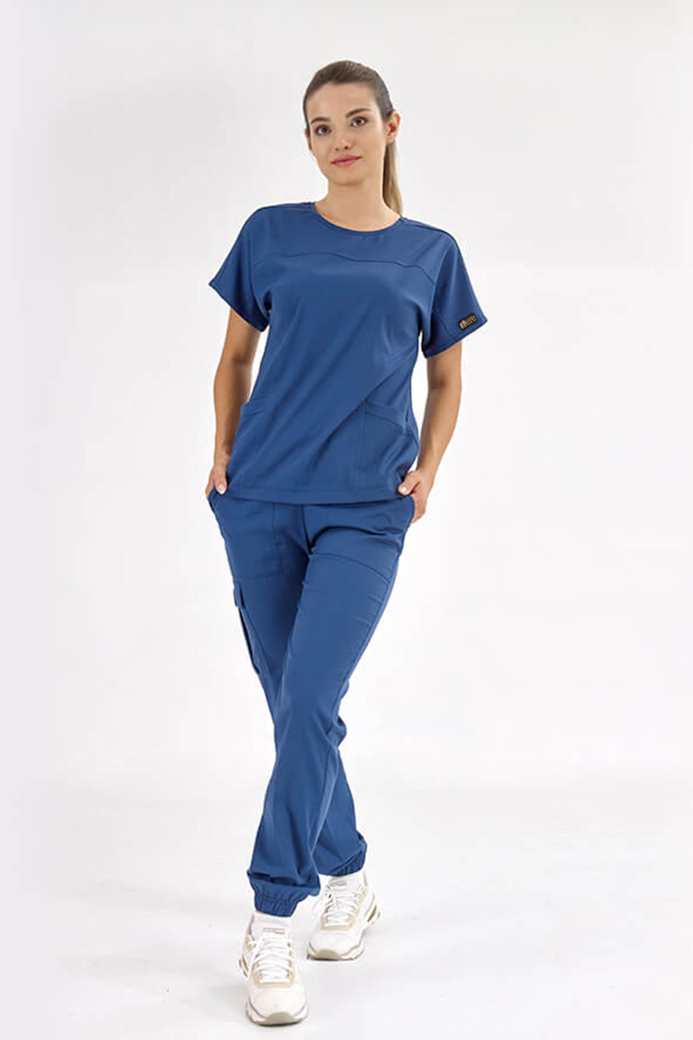 Basic Lux Lycra Suit - Petrol Blue