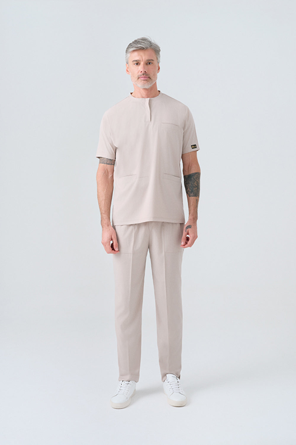 Cool Best Lycra Suit - Cream