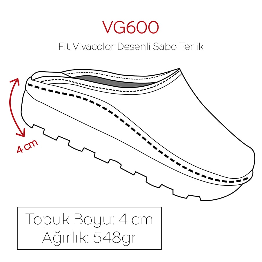 Fit Vivacolor Greys Gold Sabo Slippers - Pointed