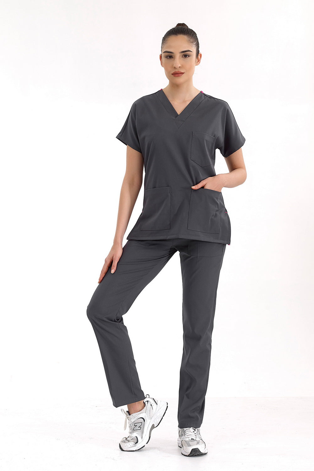Lux Lycra Greys Suit - Smoked