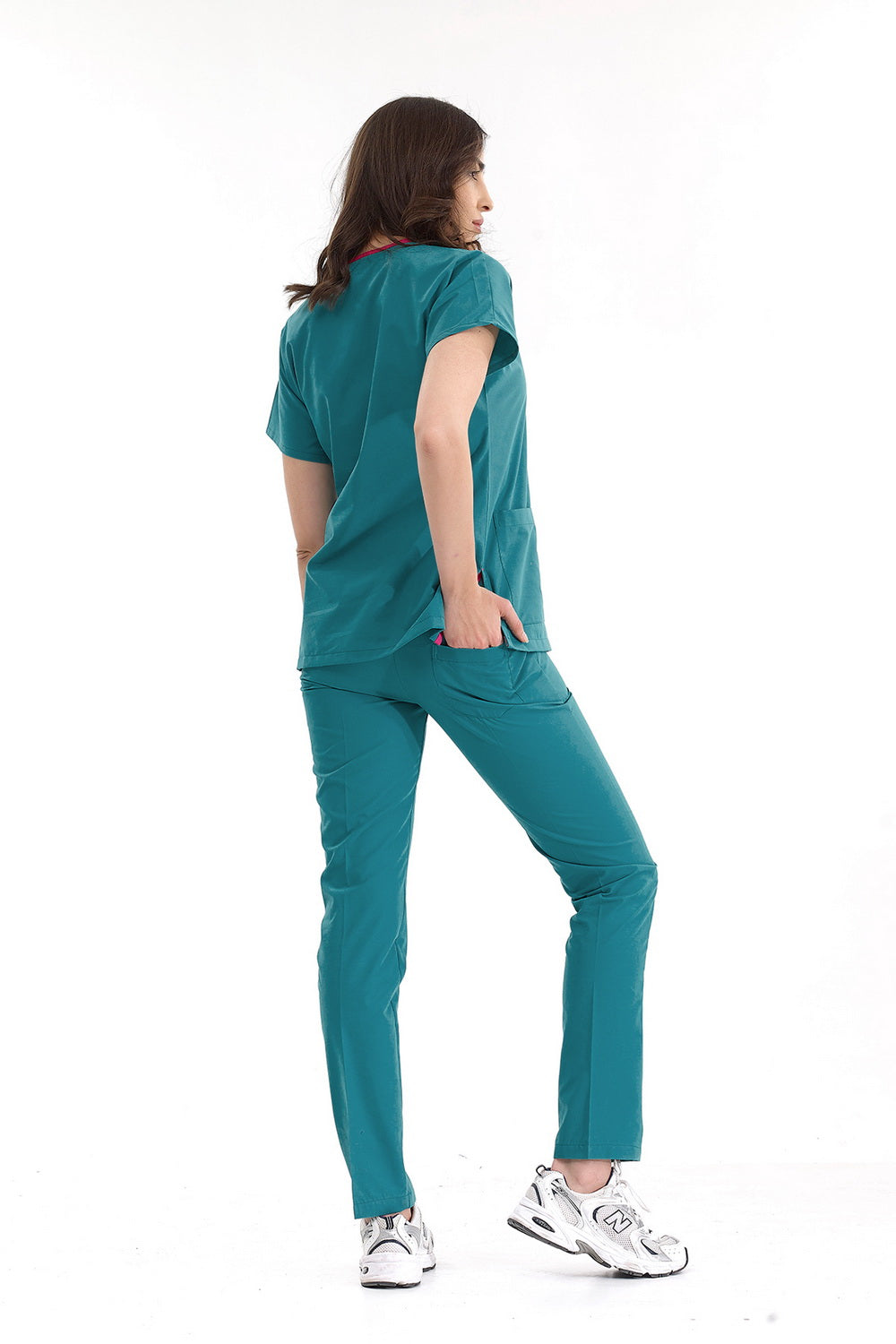 GreenLux Lycra Greys Suit - Light Petrol