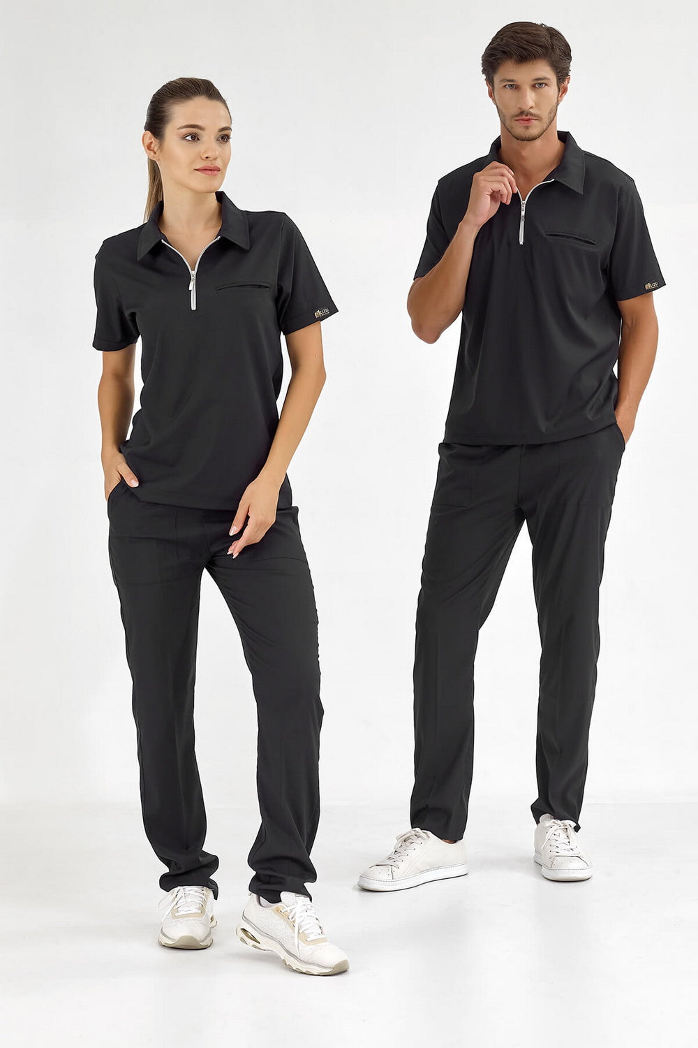 Polo Lux Lycra Suit - Black