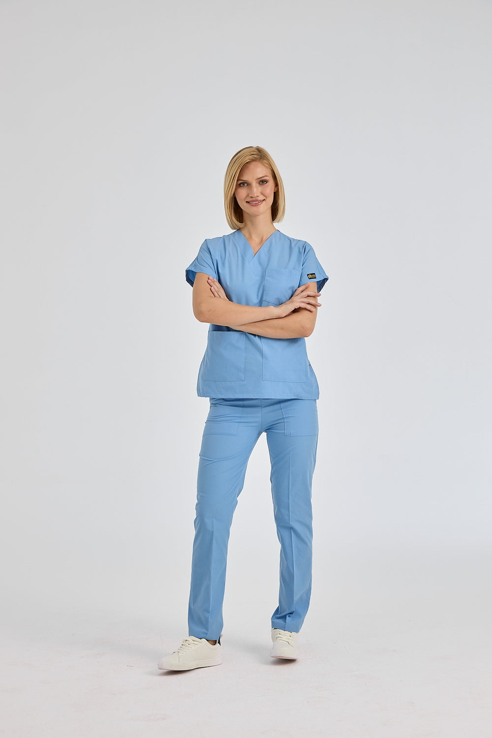 Dr Greys Tericoton Suit - Light Blue (Thin Fabric)