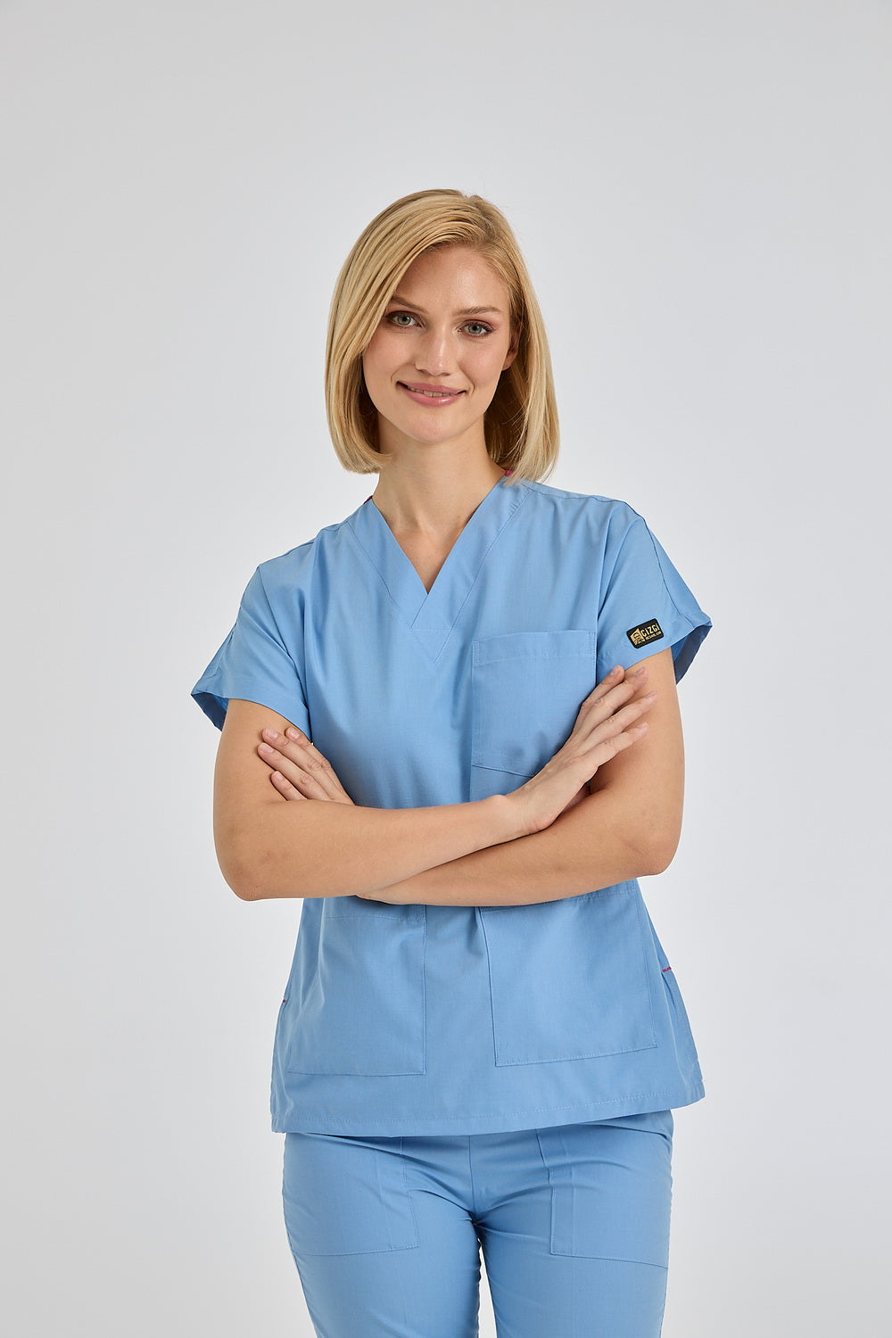 Dr Greys Tericoton Suit - Light Blue (Thin Fabric)
