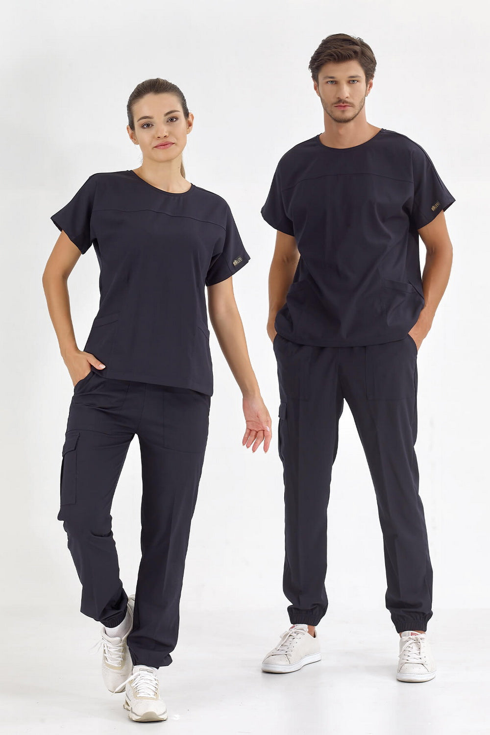 Basic Lux Lycra Suit - Navy Blue
