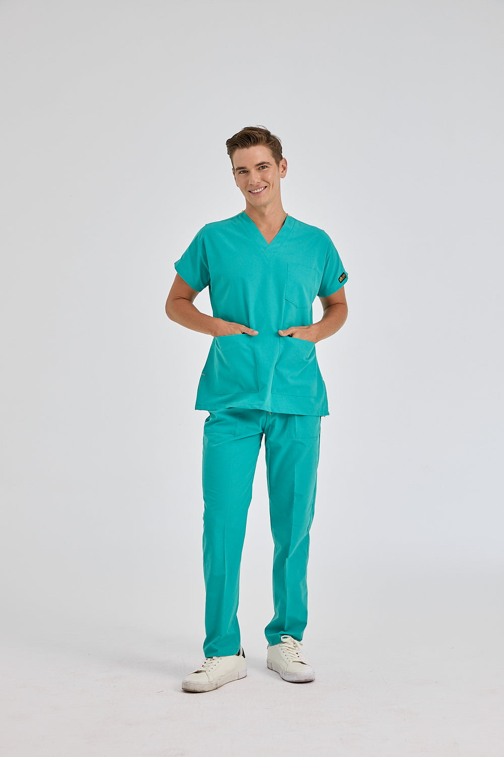 Dr Greys Tericoton Suit - Benetton Green (Thin Fabric)