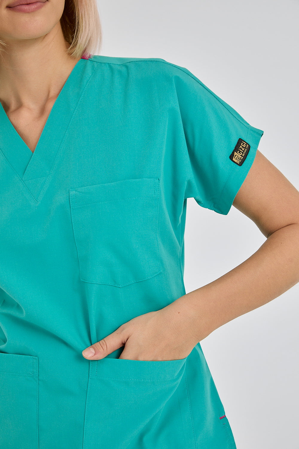 Dr Greys Tericoton Suit - Benetton Green (Thin Fabric)