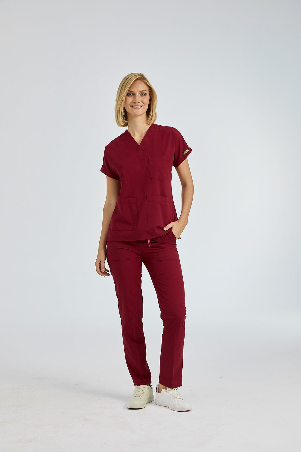 Dr Greys Tericoton Suit - Burgundy (Thin Fabric)