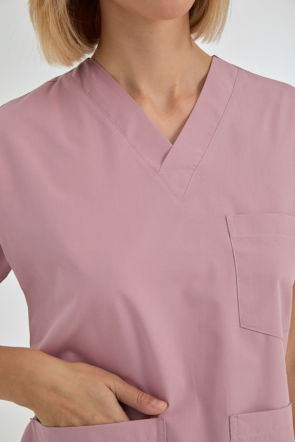 Dr Greys Tericoton Suit - Dried Rose (Thin Fabric)