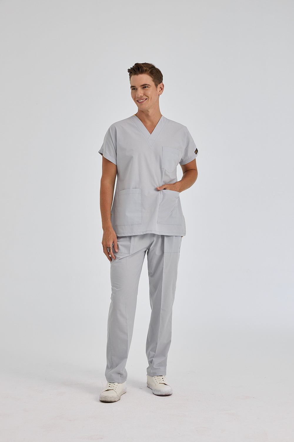 Dr Greys Tericoton Suit - Grey (Thin Fabric)