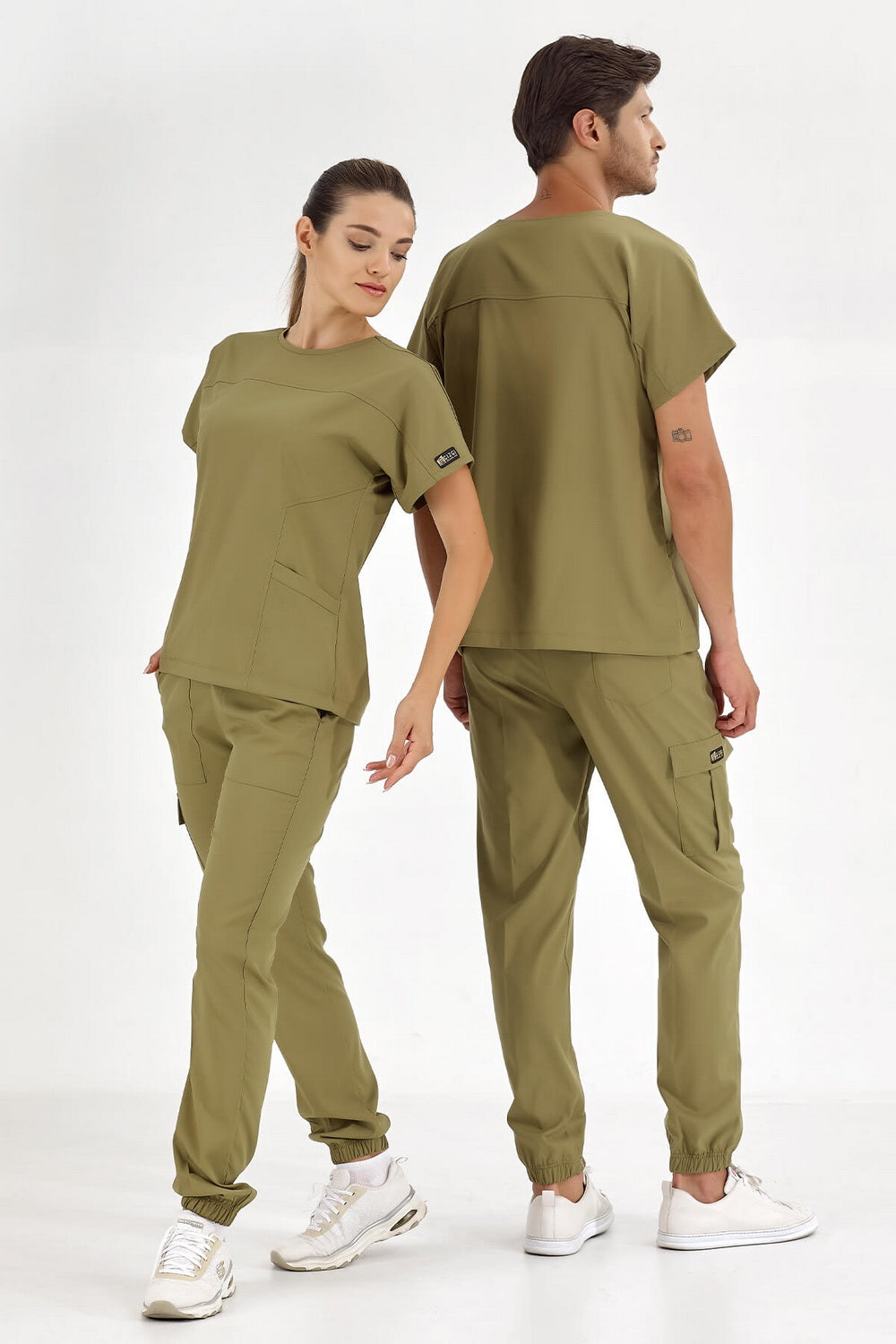 Basic Lux Lycra Suit - Khaki