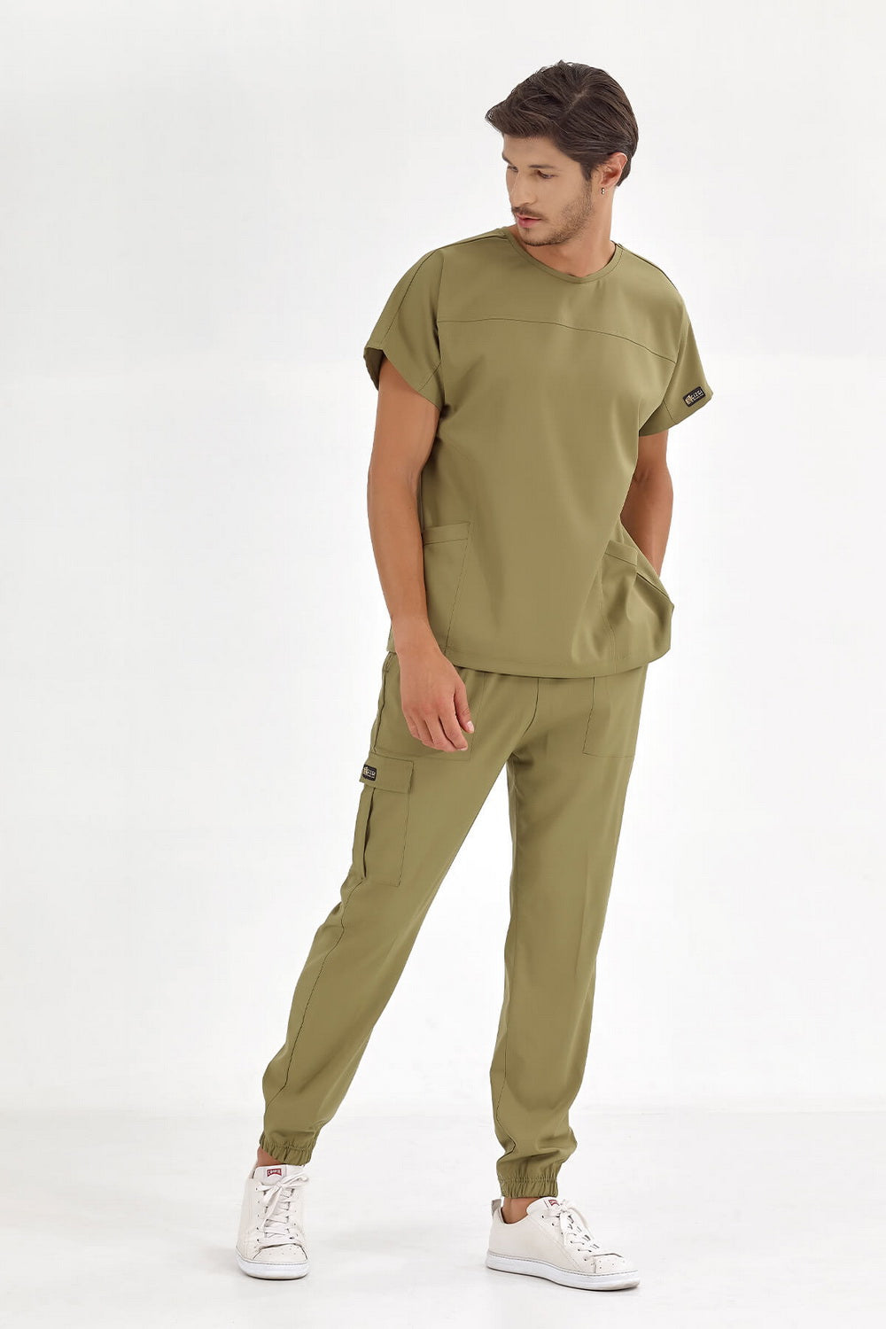 Basic Lux Lycra Suit - Khaki