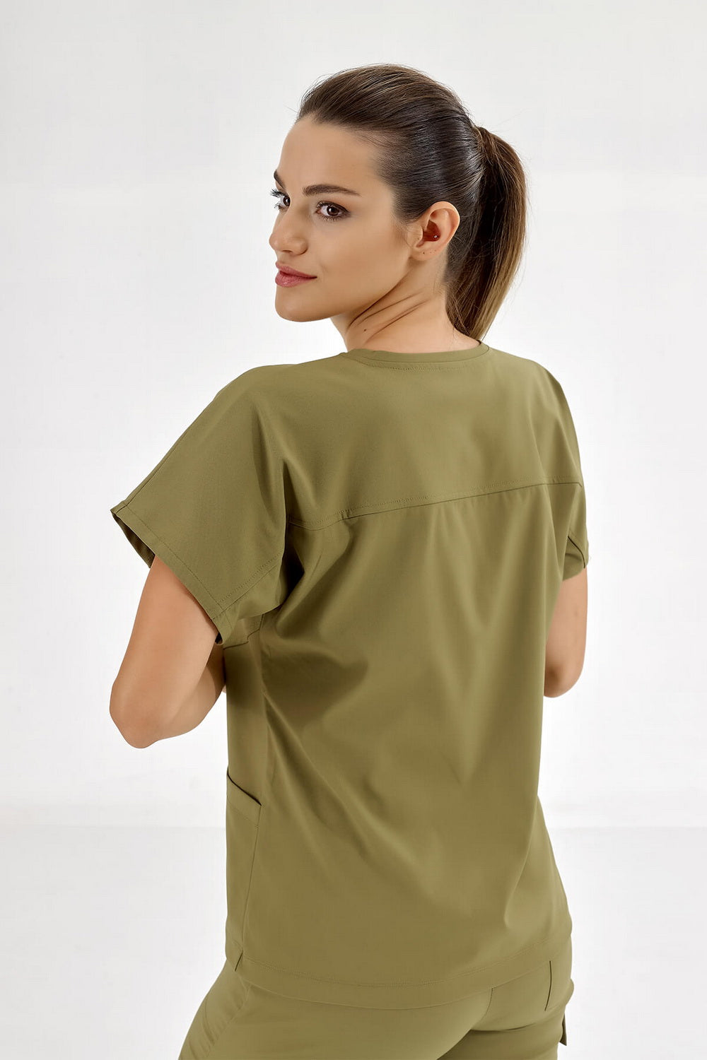 Basic Lux Lycra Suit - Khaki