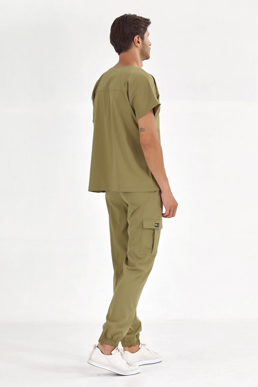 Basic Lux Lycra Suit - Khaki