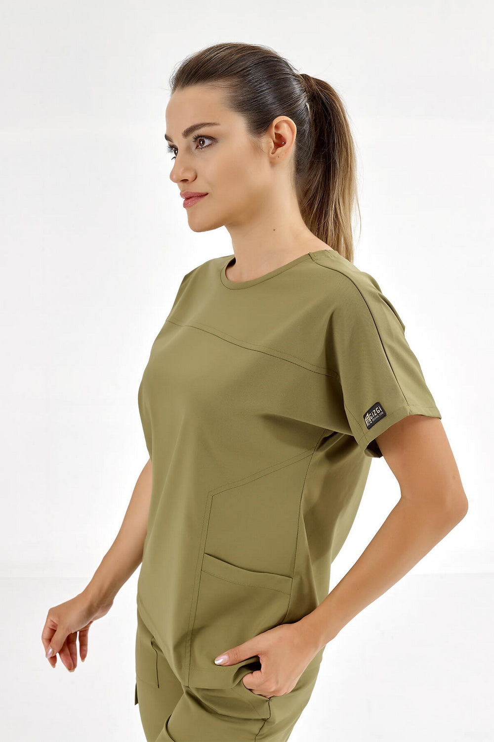 Basic Lux Lycra Suit - Khaki
