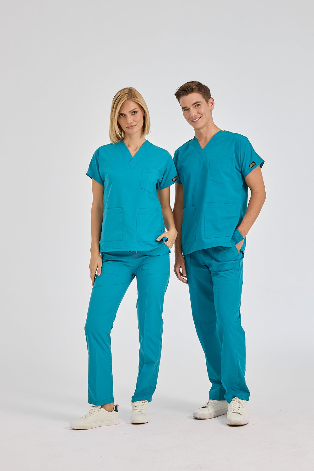 Green Dr Greys Tericoton Suit - Light Petrol (Thin Fabric)