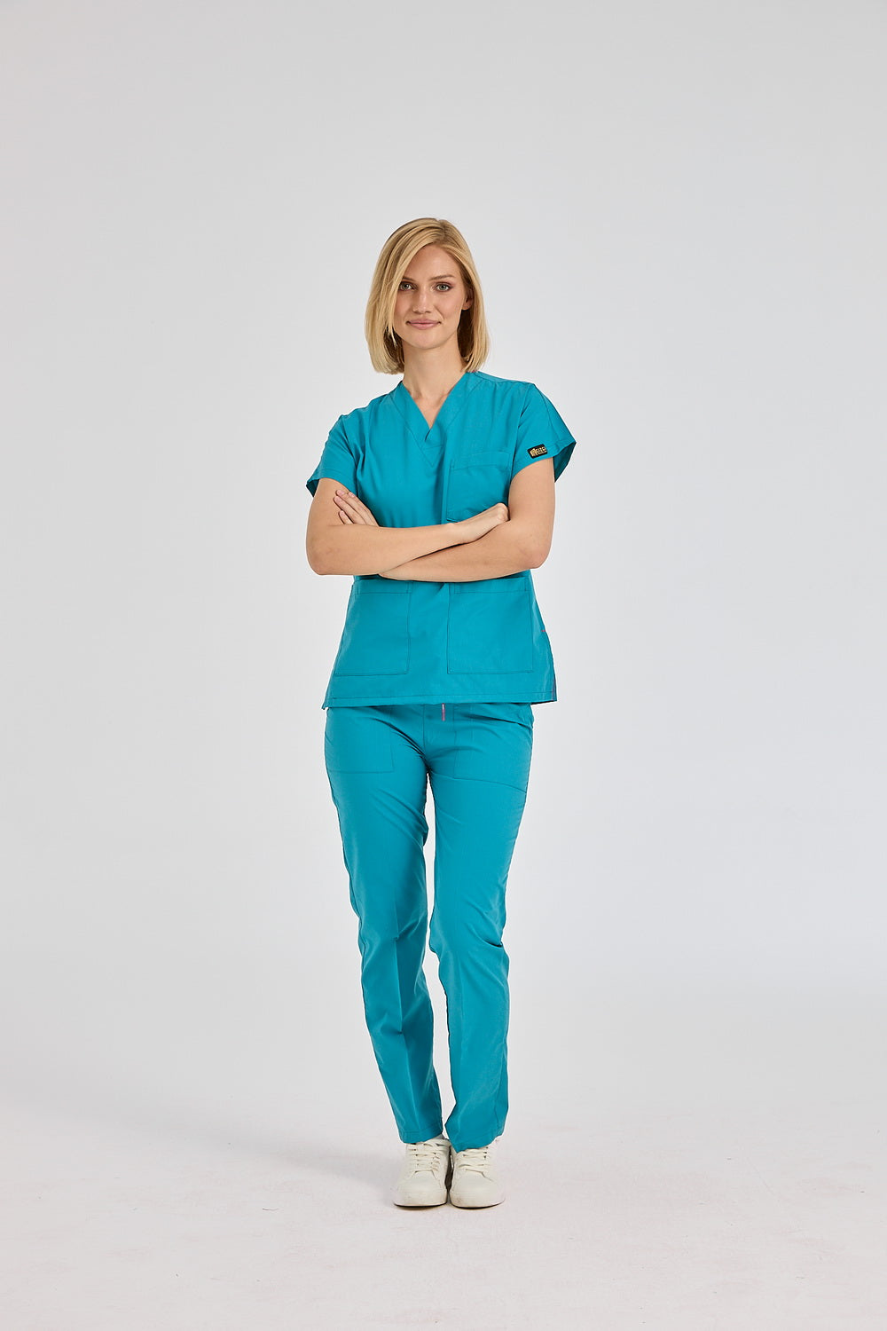 Green Dr Greys Tericoton Suit - Light Petrol (Thin Fabric)