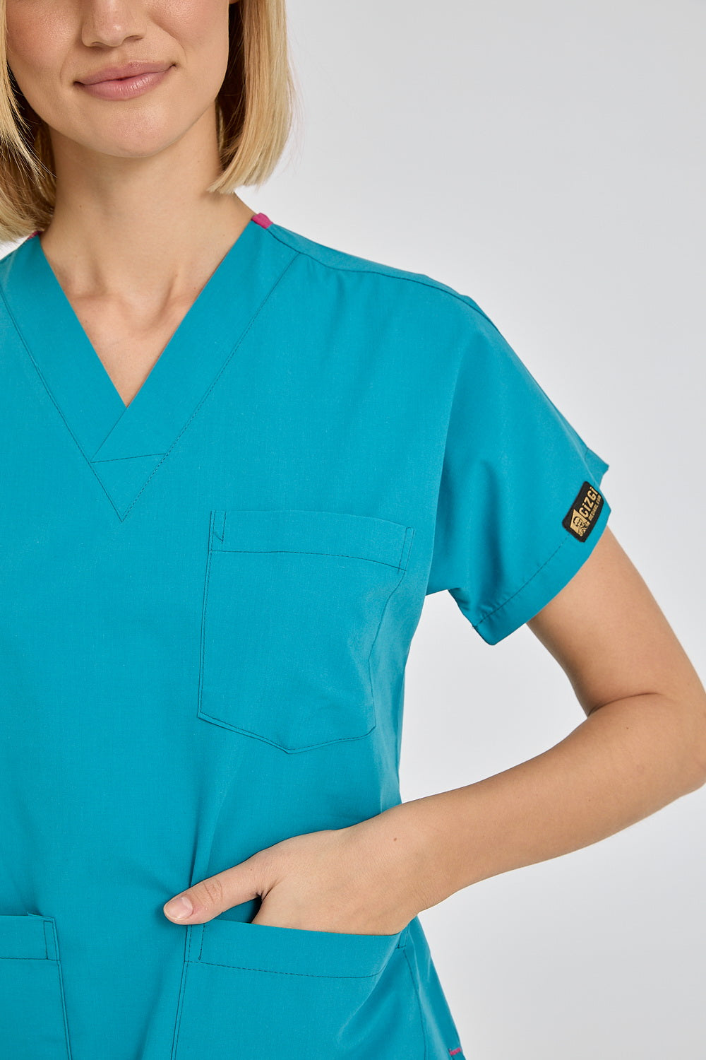 Green Dr Greys Tericoton Suit - Light Petrol (Thin Fabric)