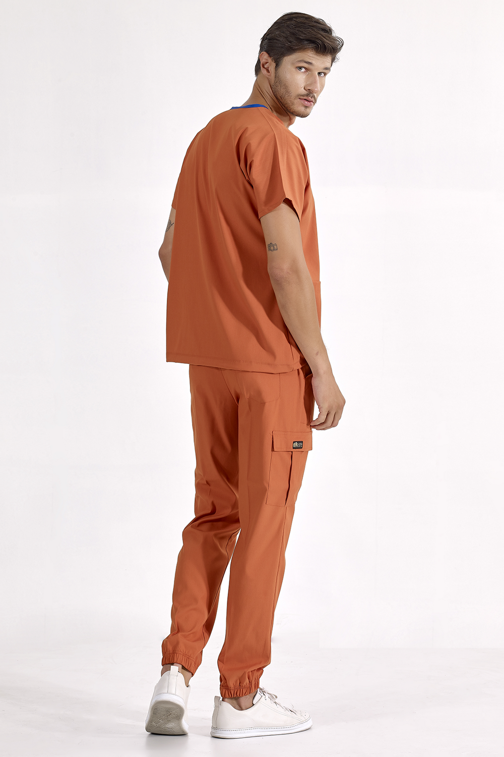 Jogger Lux Lycra Greys Suit - Tile