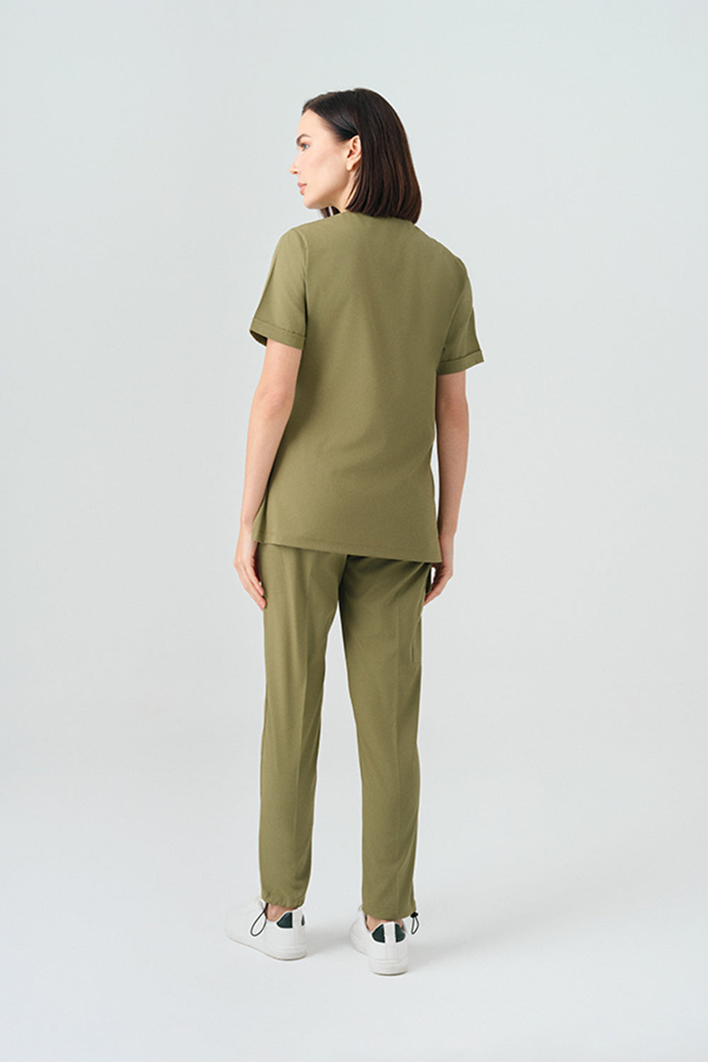 Zero Best Likra Suit - Khaki
