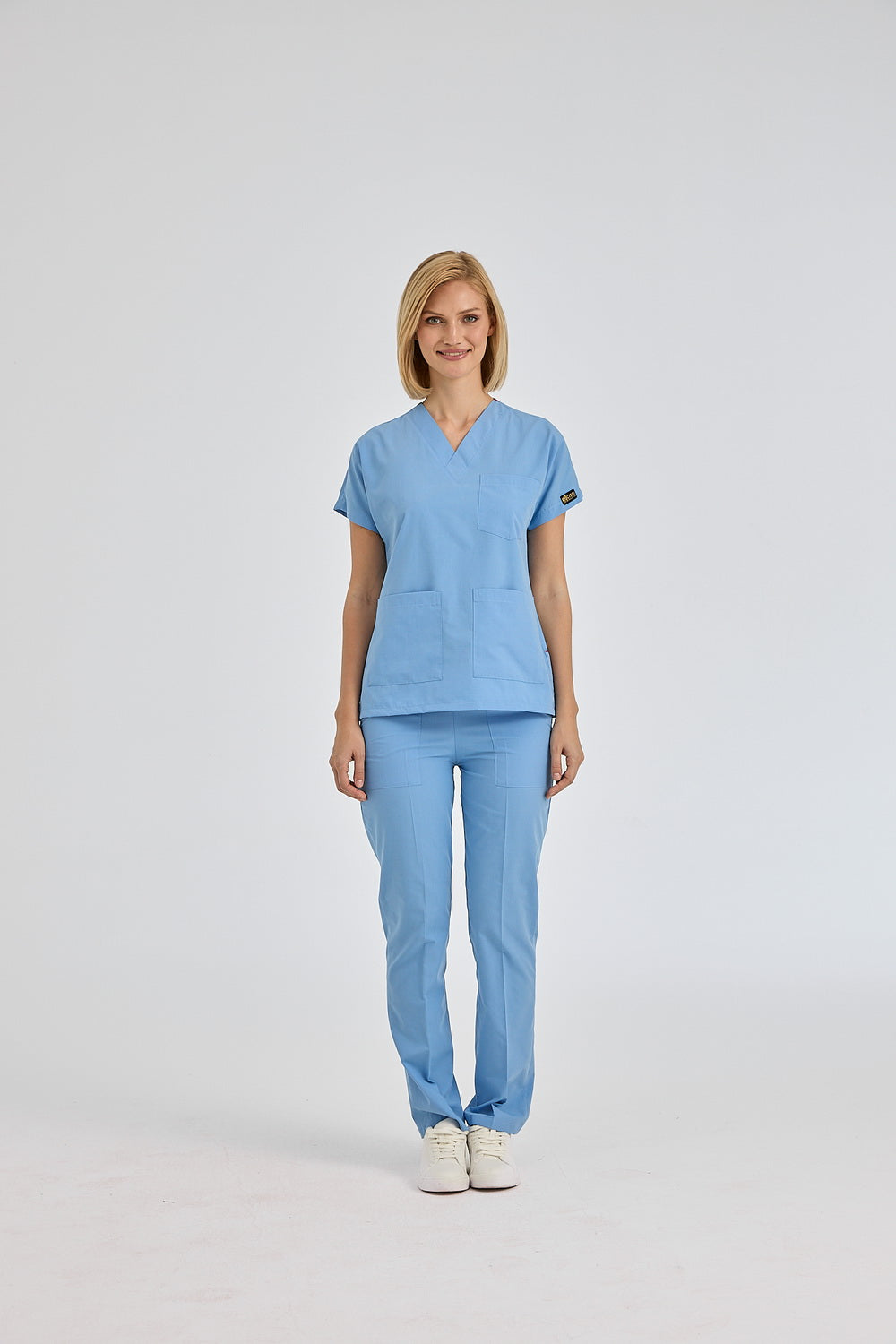 Lux Lycra Dr. Greys Suit - Light Blue