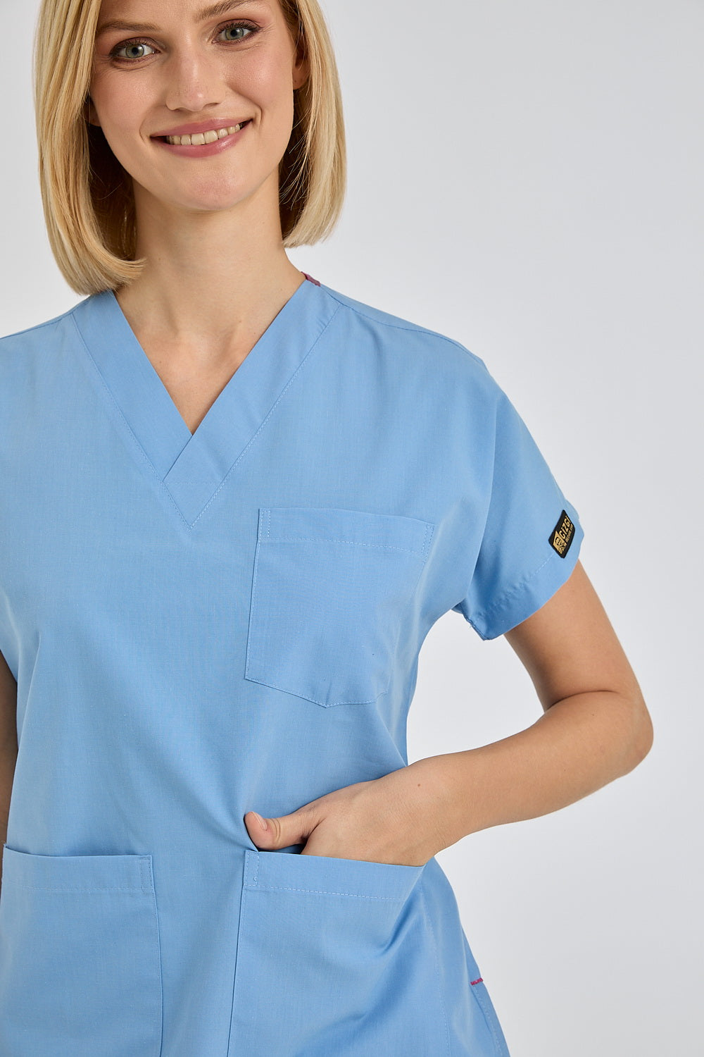Dr Greys Tericoton Suit - Light Blue (Thin Fabric)