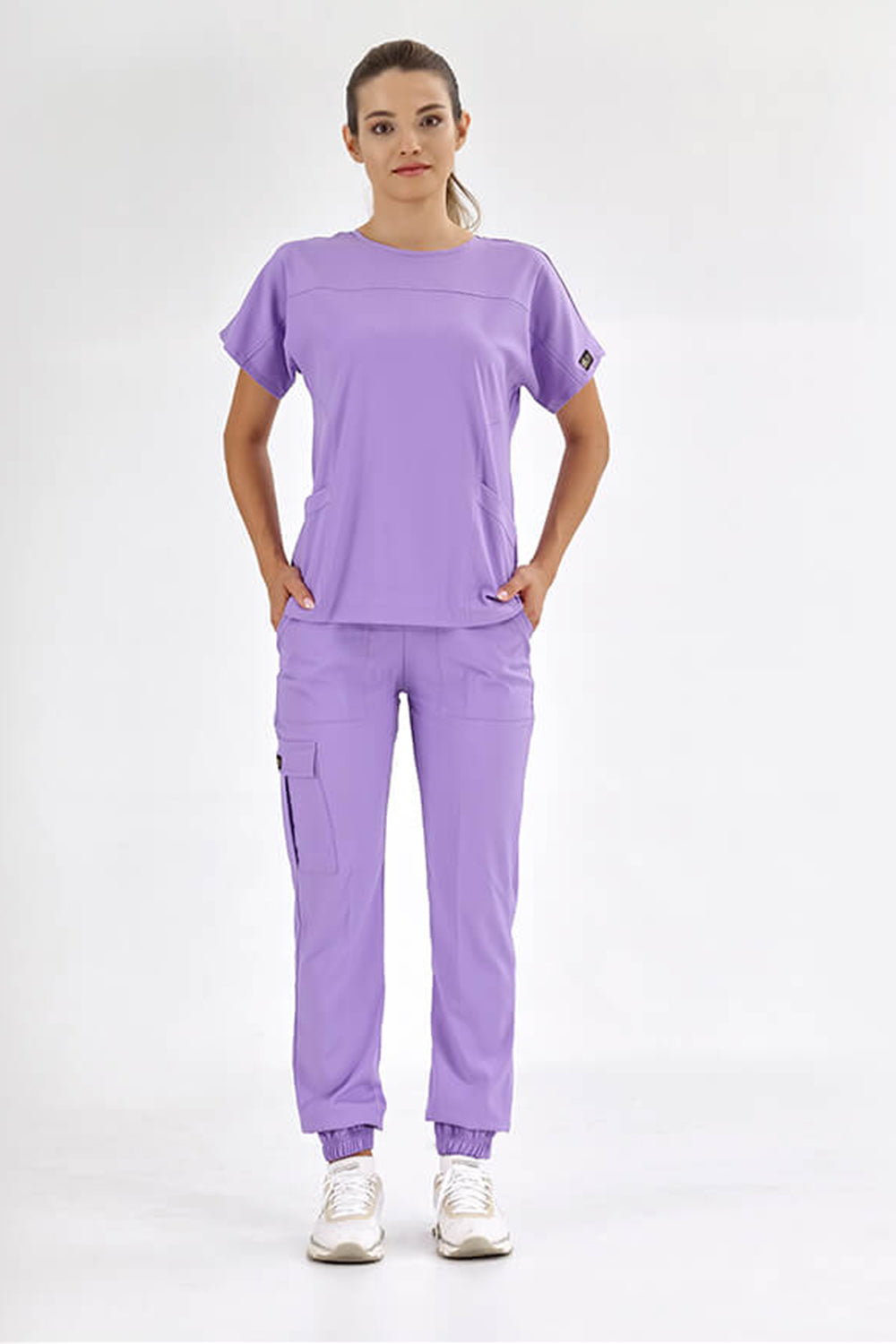 Basic Lux Lycra Suit - Lilac
