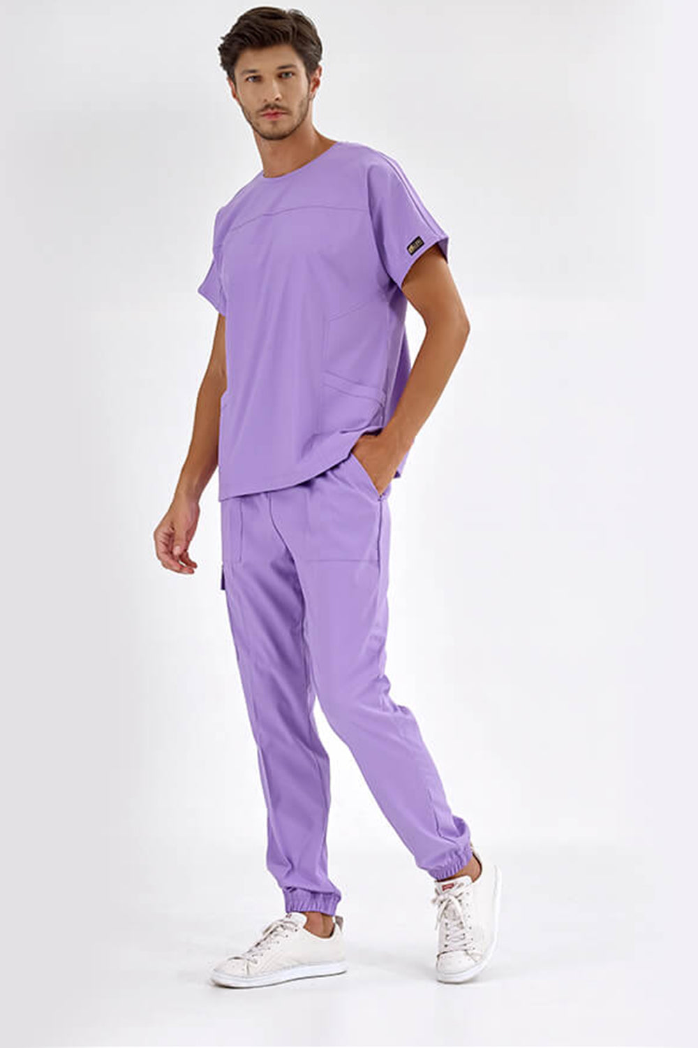 Basic Lux Lycra Suit - Lilac
