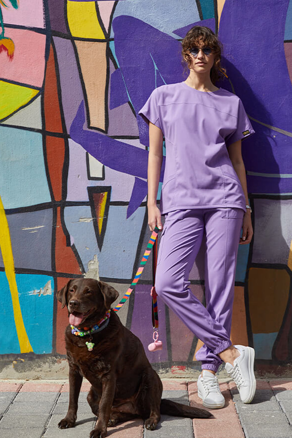 Basic Lux Lycra Suit - Lilac