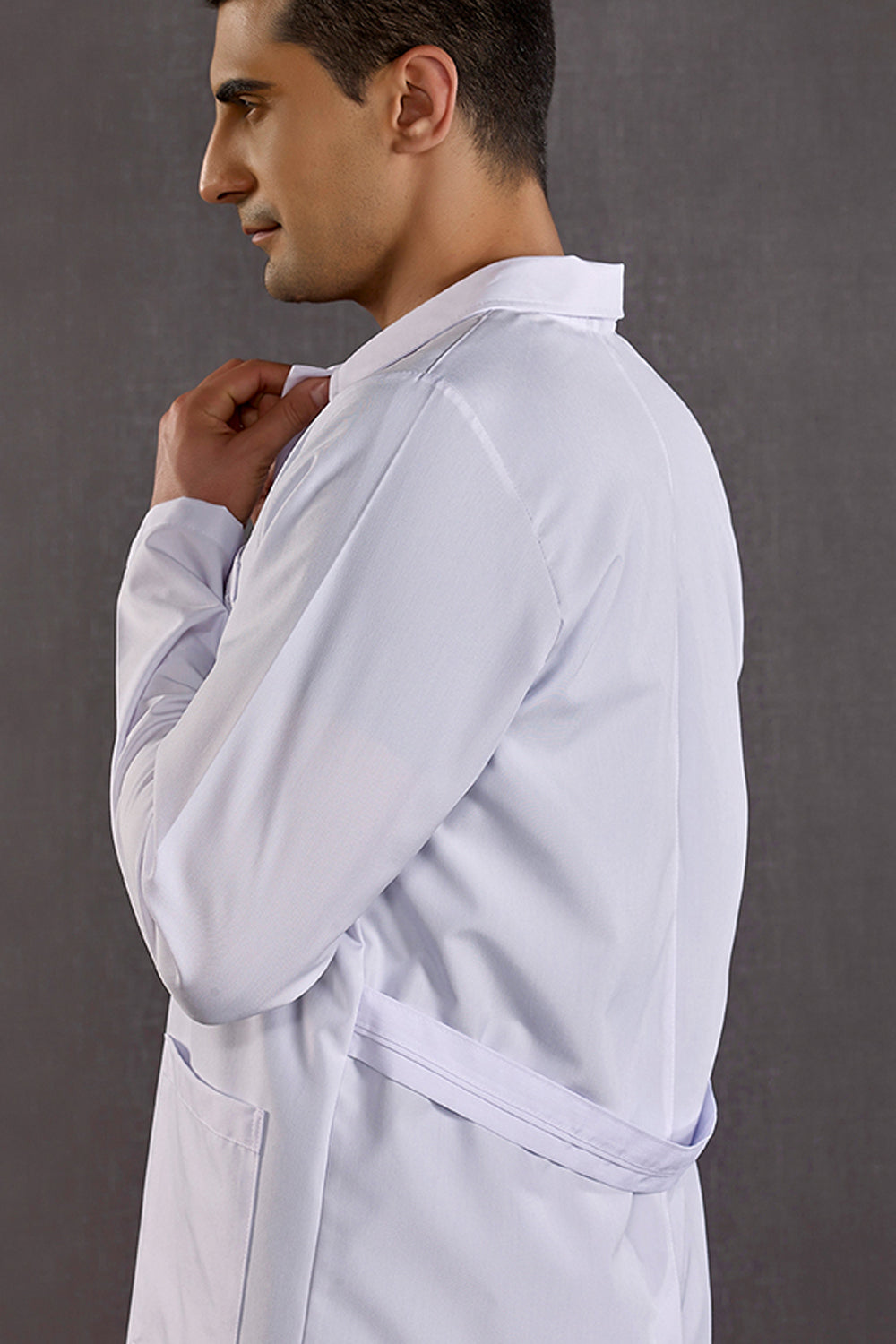 Men's Judge Collar Visit Apron (Alpaca Fabric)