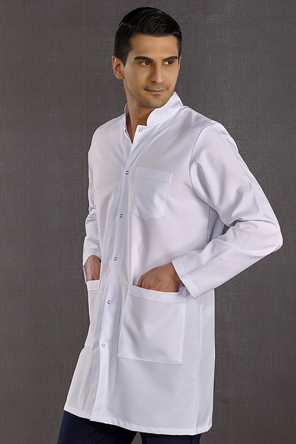 Men's Judge Collar Visit Apron (Alpaca Fabric)