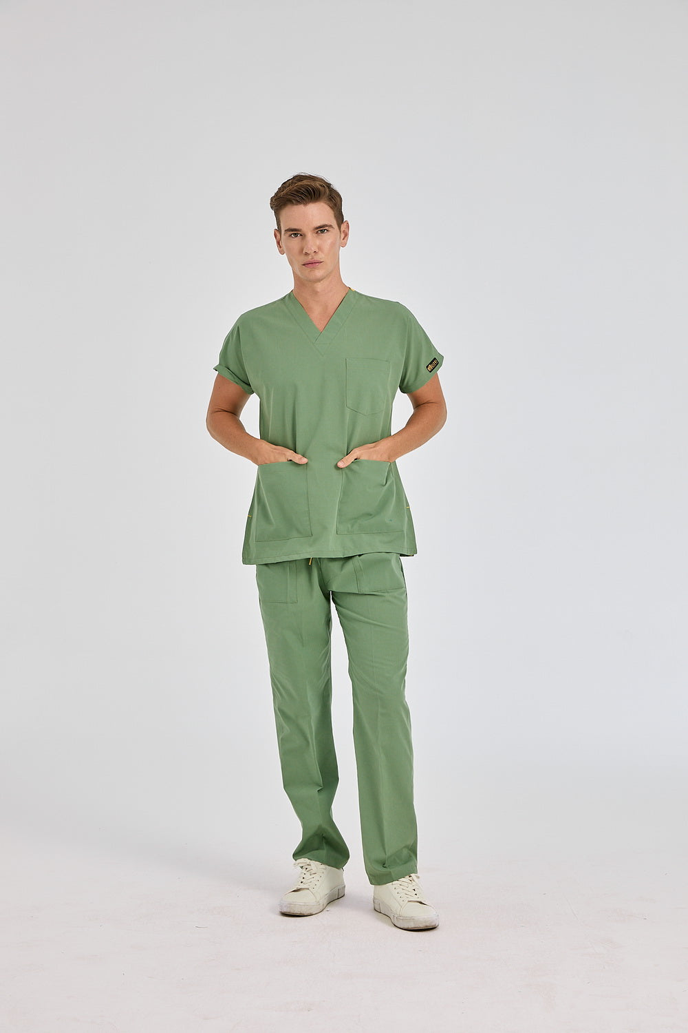 Dr Greys Tericoton Suit - Mold Green (Thin Fabric)