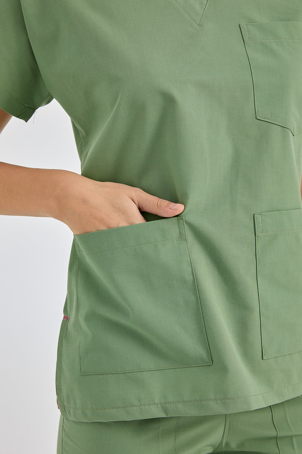 Dr Greys Tericoton Suit - Mold Green (Thin Fabric)