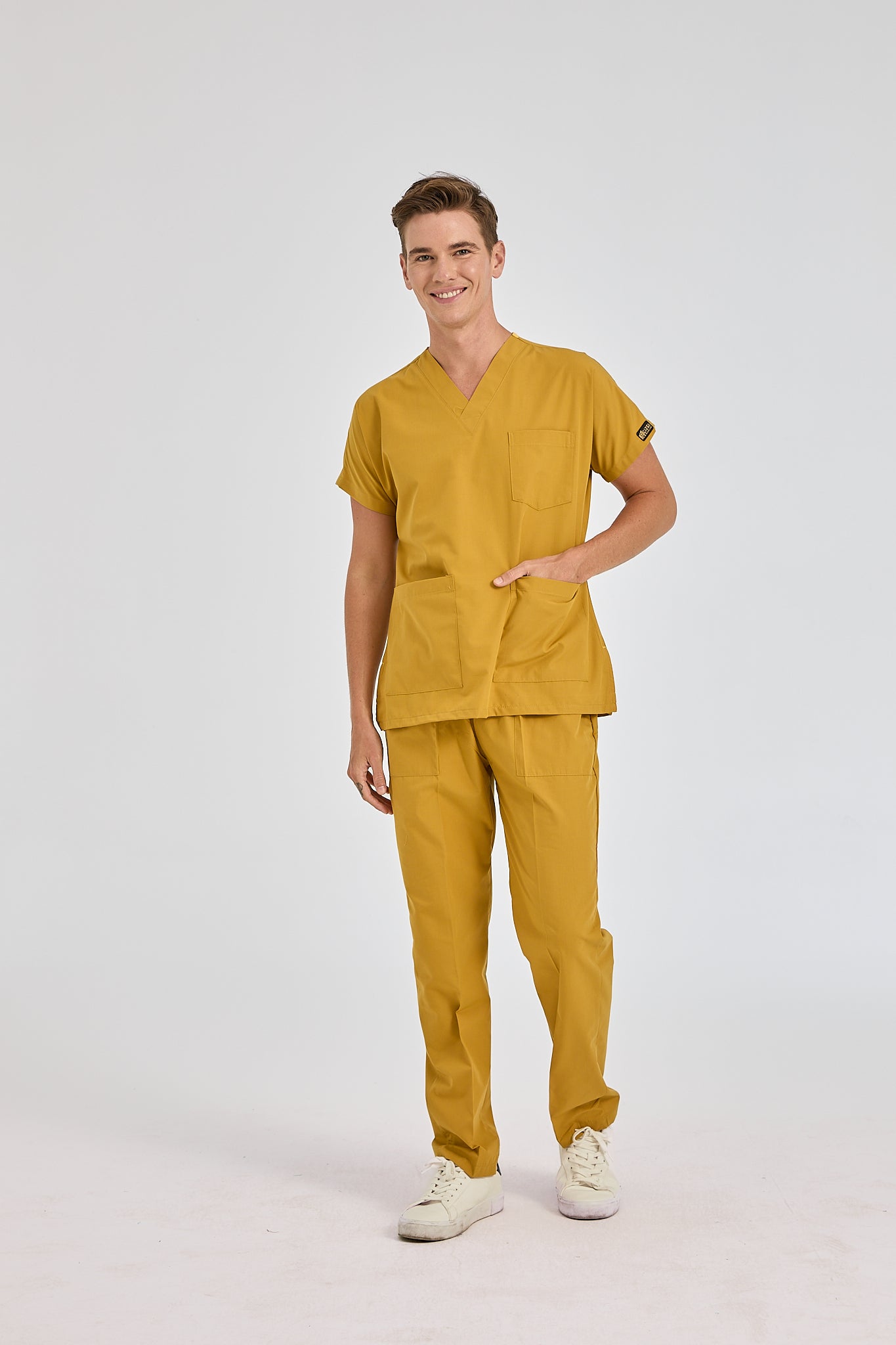 Dr Greys Tericoton Suit - Mustard (Thin Fabric)