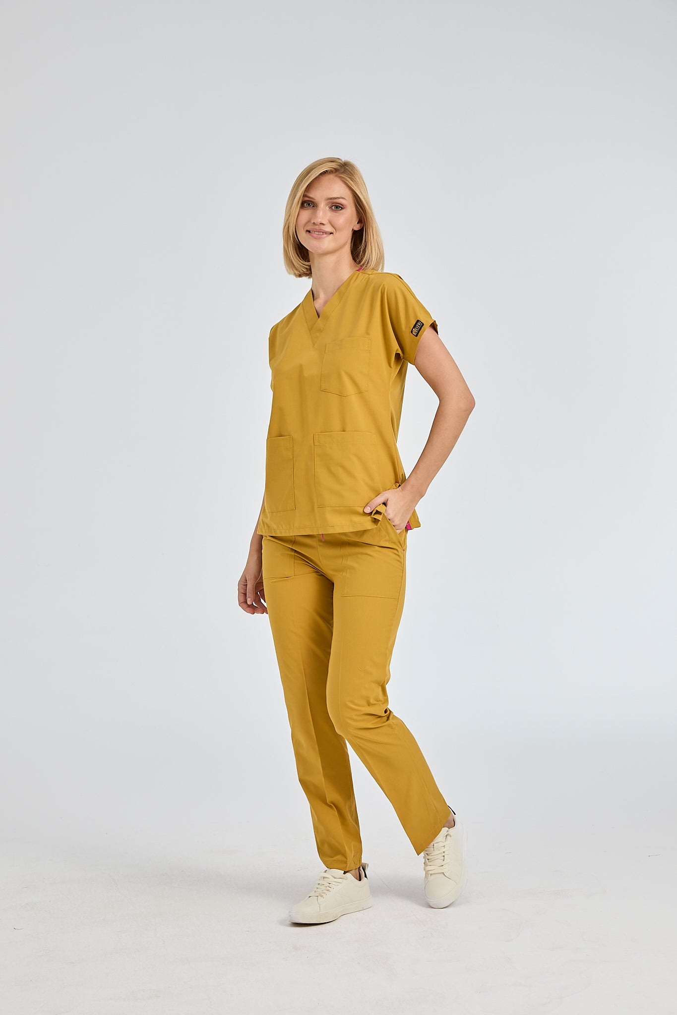 Dr Greys Tericoton Suit - Mustard (Thin Fabric)