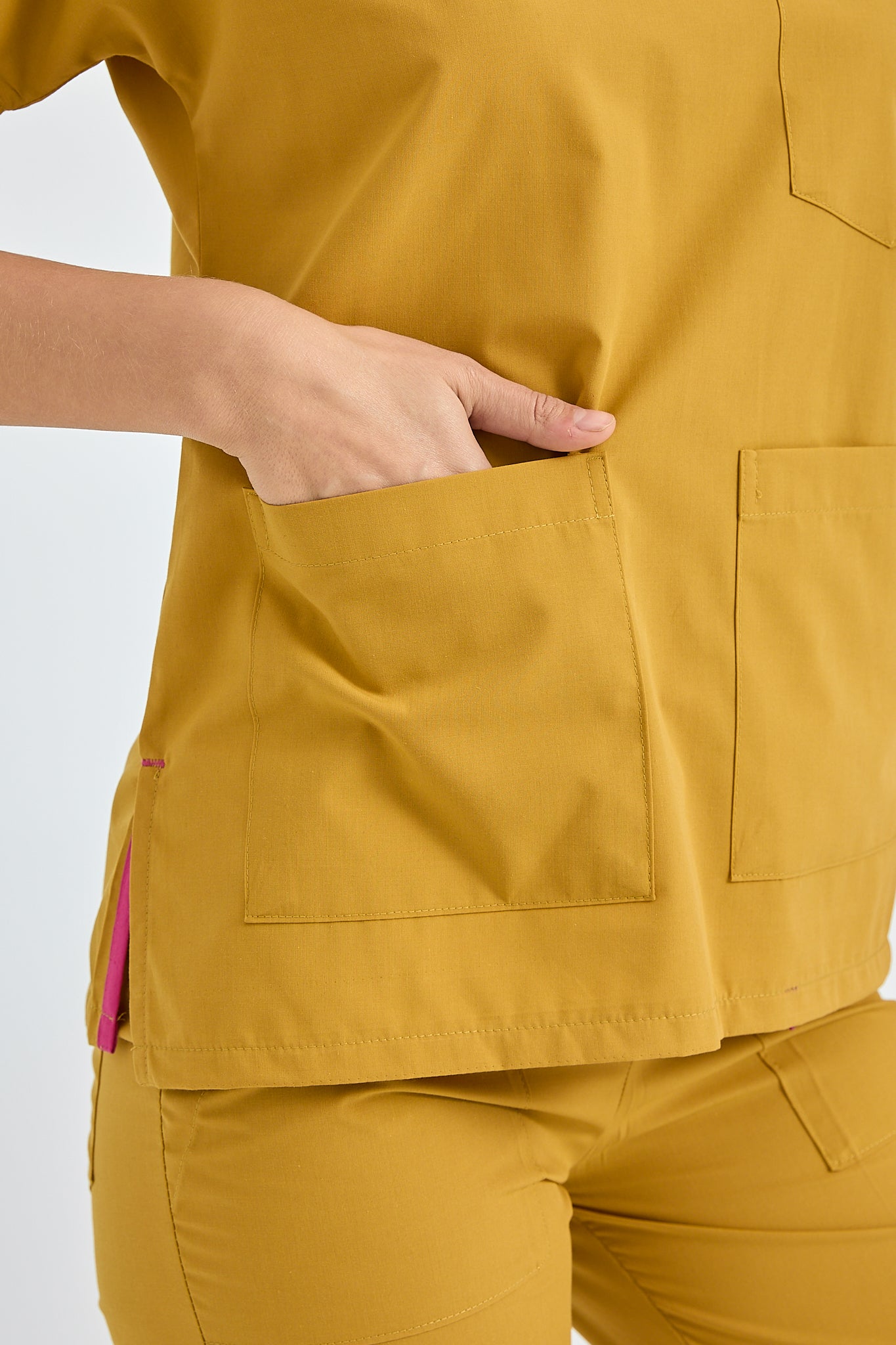 Dr Greys Tericoton Suit - Mustard (Thin Fabric)