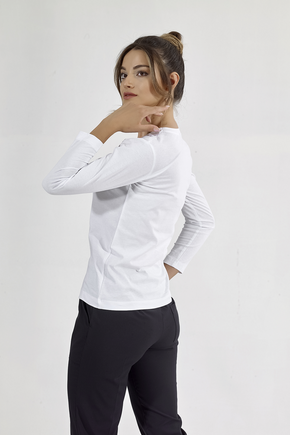 Combed Cotton Body - White
