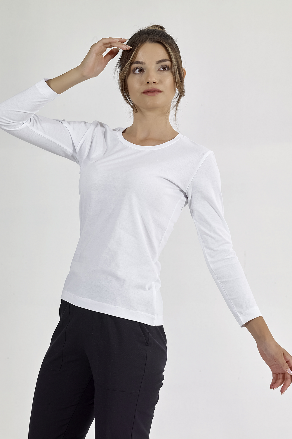 Combed Cotton Body - White