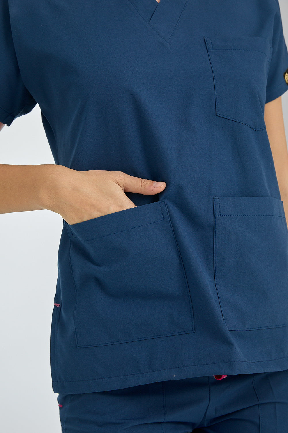 Dr Greys Tericoton Suit - Petrol Blue (Thin Fabric)