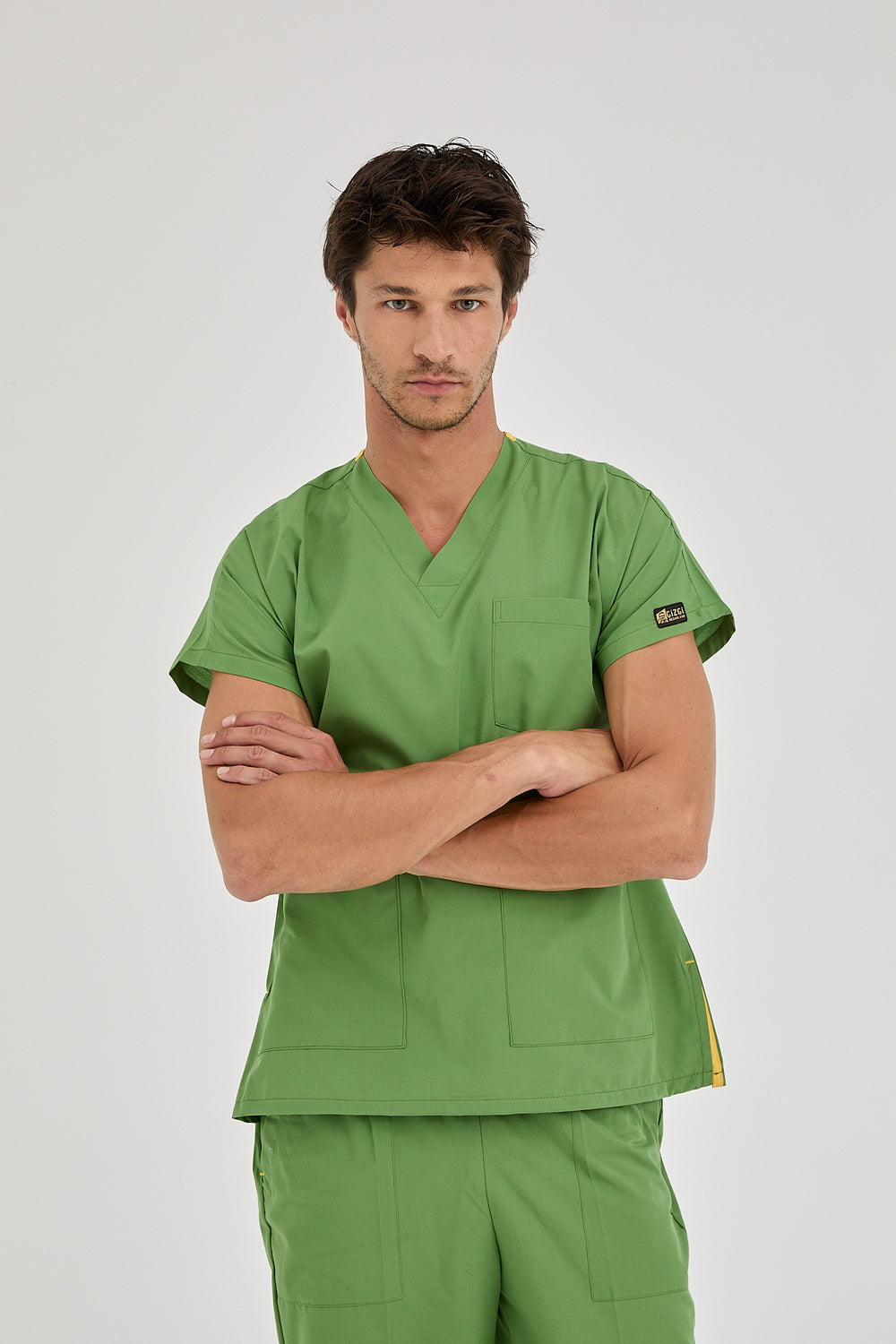 Dr Greys Tericoton Suit - Pistachio Green (Thin Fabric)