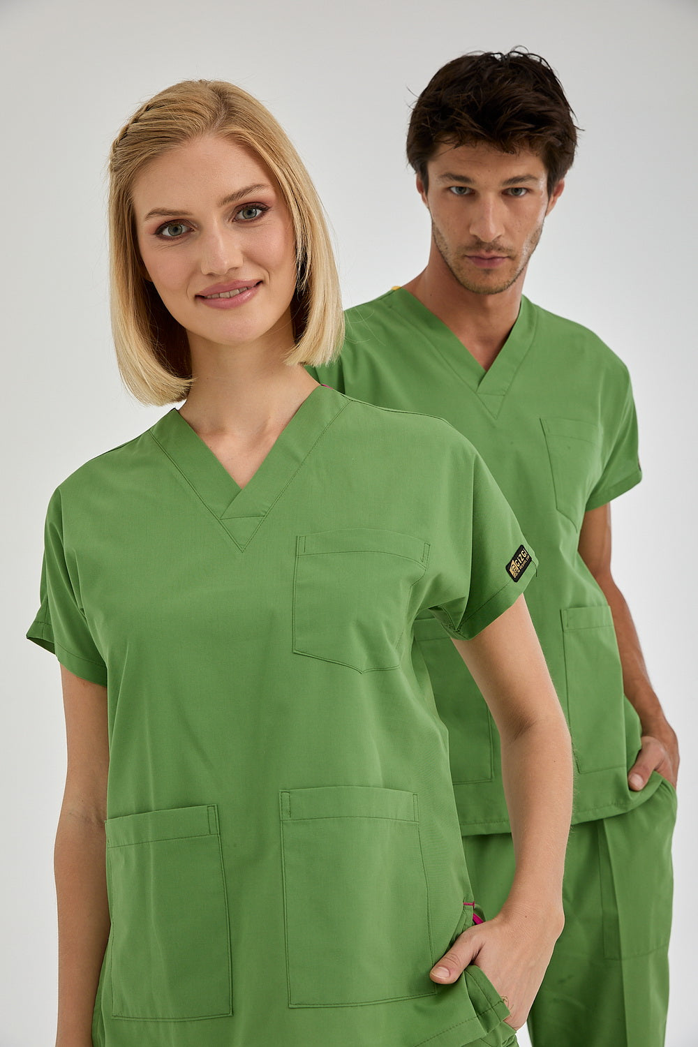 Dr Greys Tericoton Suit - Pistachio Green (Thin Fabric)