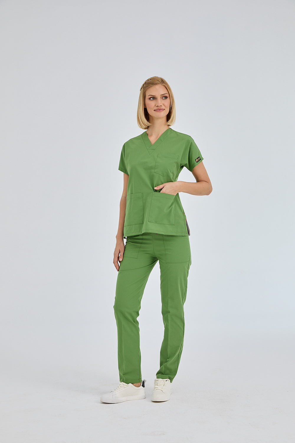 Dr Greys Tericoton Suit - Pistachio Green (Thin Fabric)