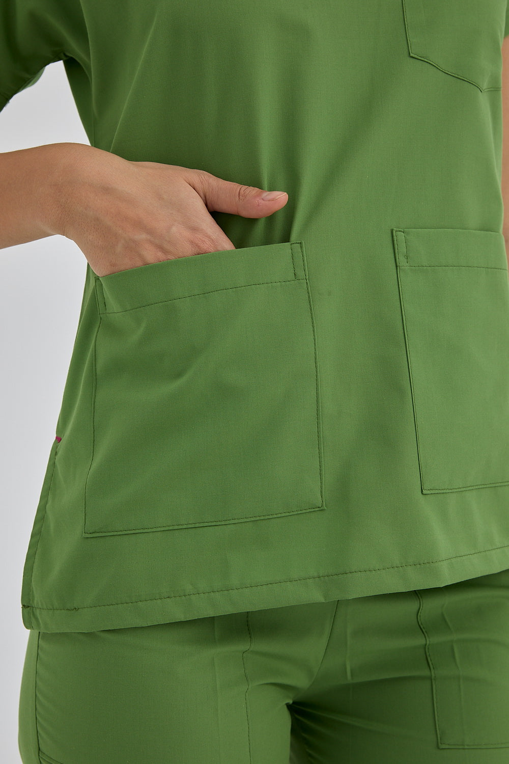 Dr Greys Tericoton Suit - Pistachio Green (Thin Fabric)