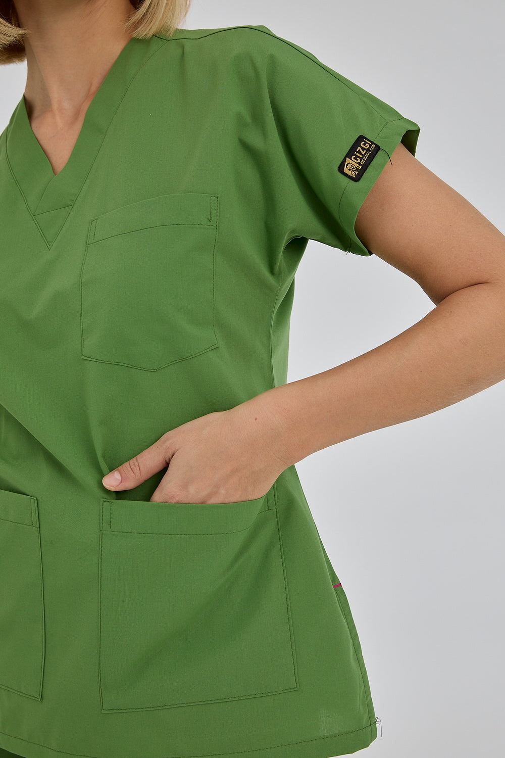 Dr Greys Tericoton Suit - Pistachio Green (Thin Fabric)
